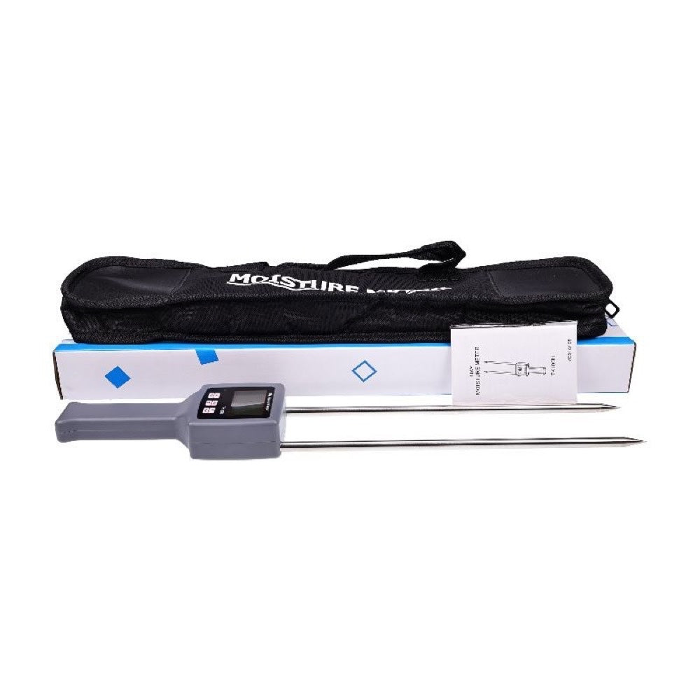 TK100H Portable Hay Moisture Meter High-Precision Moisture Tester with Integrated Probe for use with Accurate Forage Monitoring and Spoilage Prevention